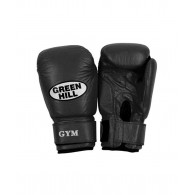 Перчатки боксерские GYM BGG-2018, 10oz, кожа, черный