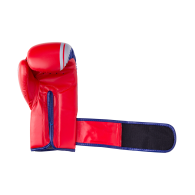 Перчатки боксерские Knockout BGK-2266, 10oz, к/з, красный