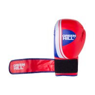Перчатки боксерские Knockout BGK-2266, 8oz, к/з, красный