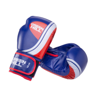 Перчатки боксерские Knockout BGK-2266, 12 oz, к/з, синий