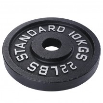 Набор чугунных окрашенных дисков Voitto STANDARD 10 кг (2 шт) - d51
